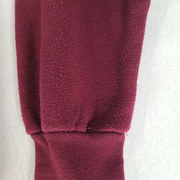 Vintage Cambridge University Official Merchandise Large Maroon Hooded Sweatshirt - Picture 7 of 16